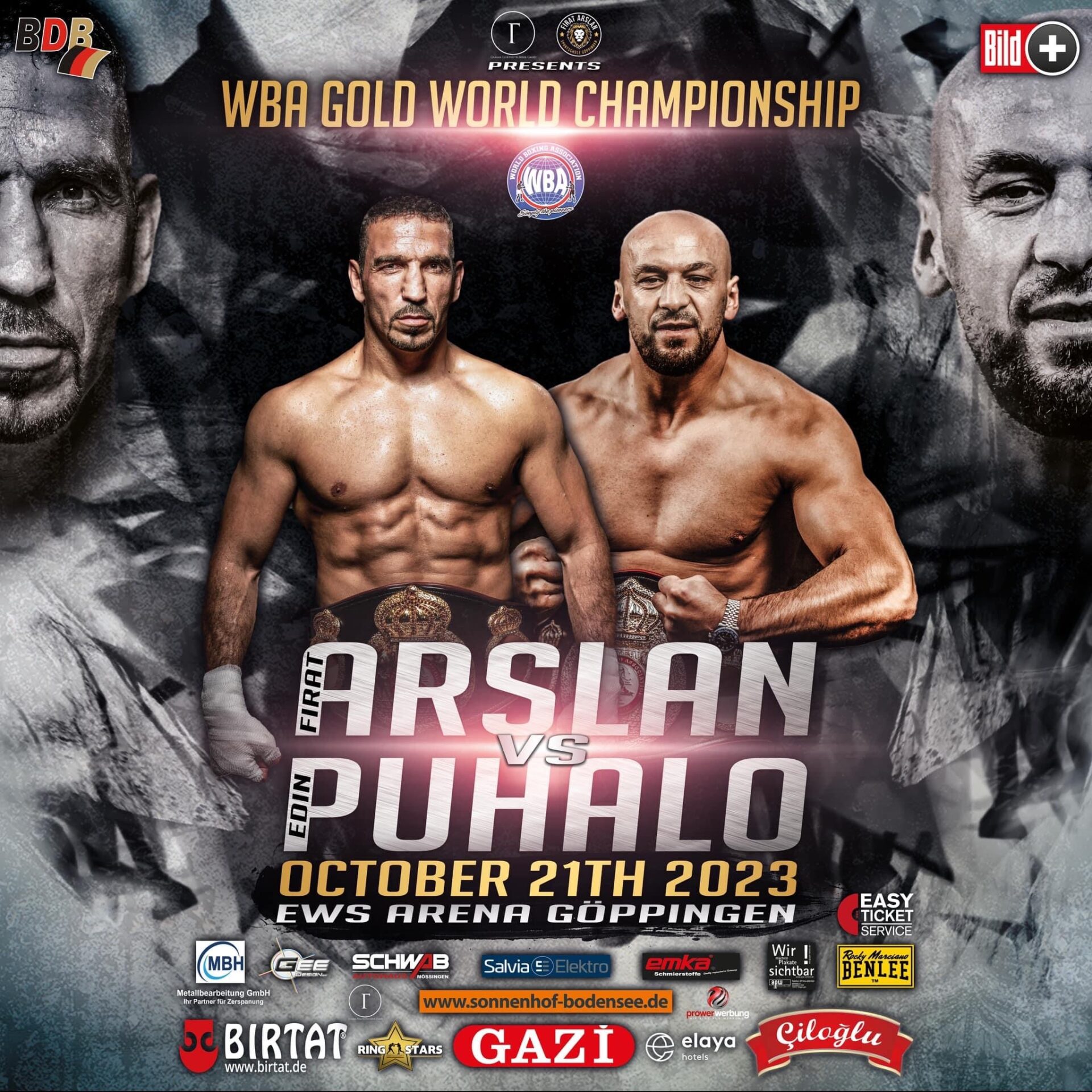 Arslan vs Puhalo | 21.10.2023 - www.fightevents.de