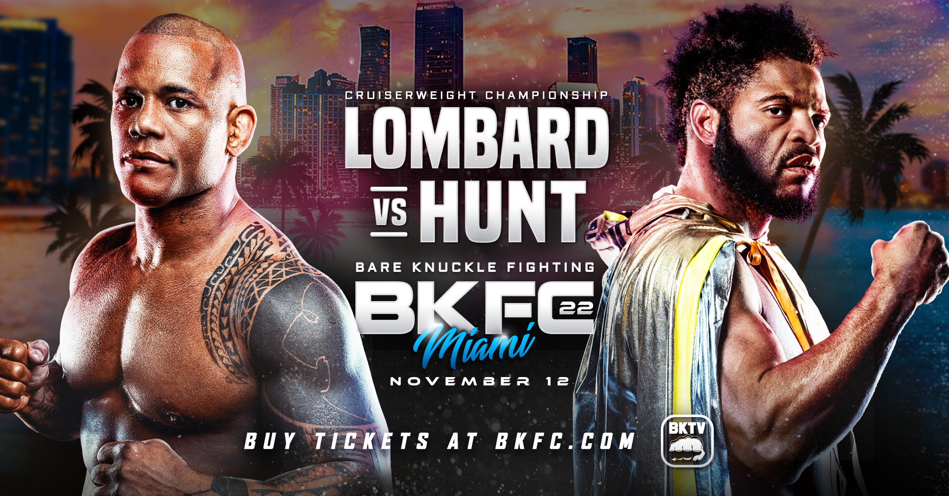 BKFC 22 - Lombard vs Hunt