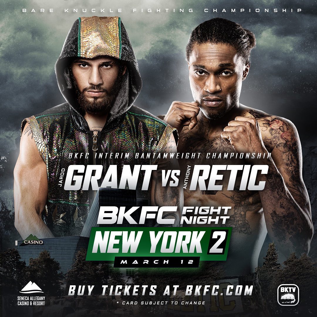 Bare Knuckle FC - Fight Night New York 2