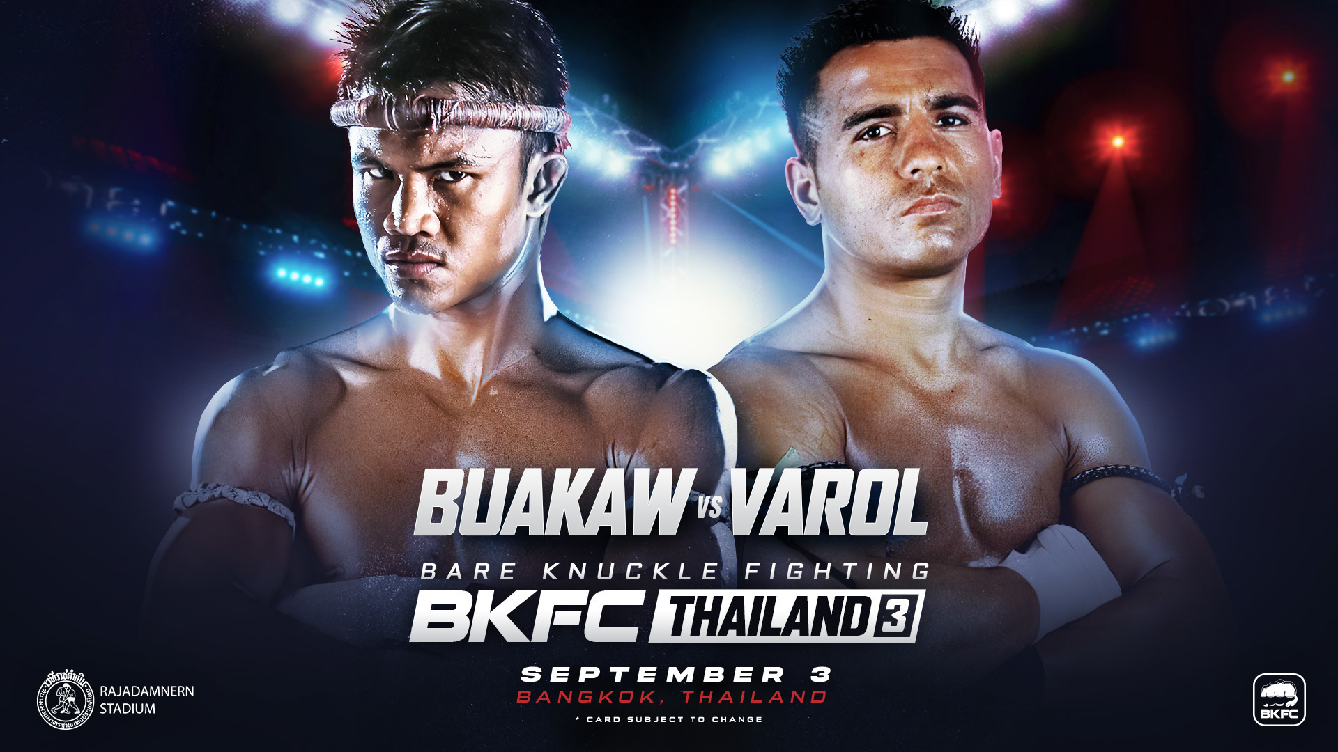 Bare Knuckle FC Thailand 3