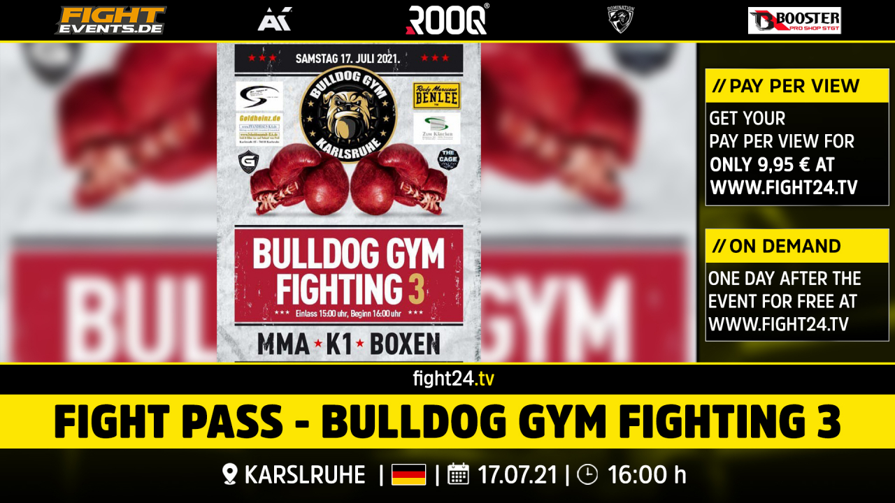 Bulldog Gym Fighting 3 - 17.07.2021
