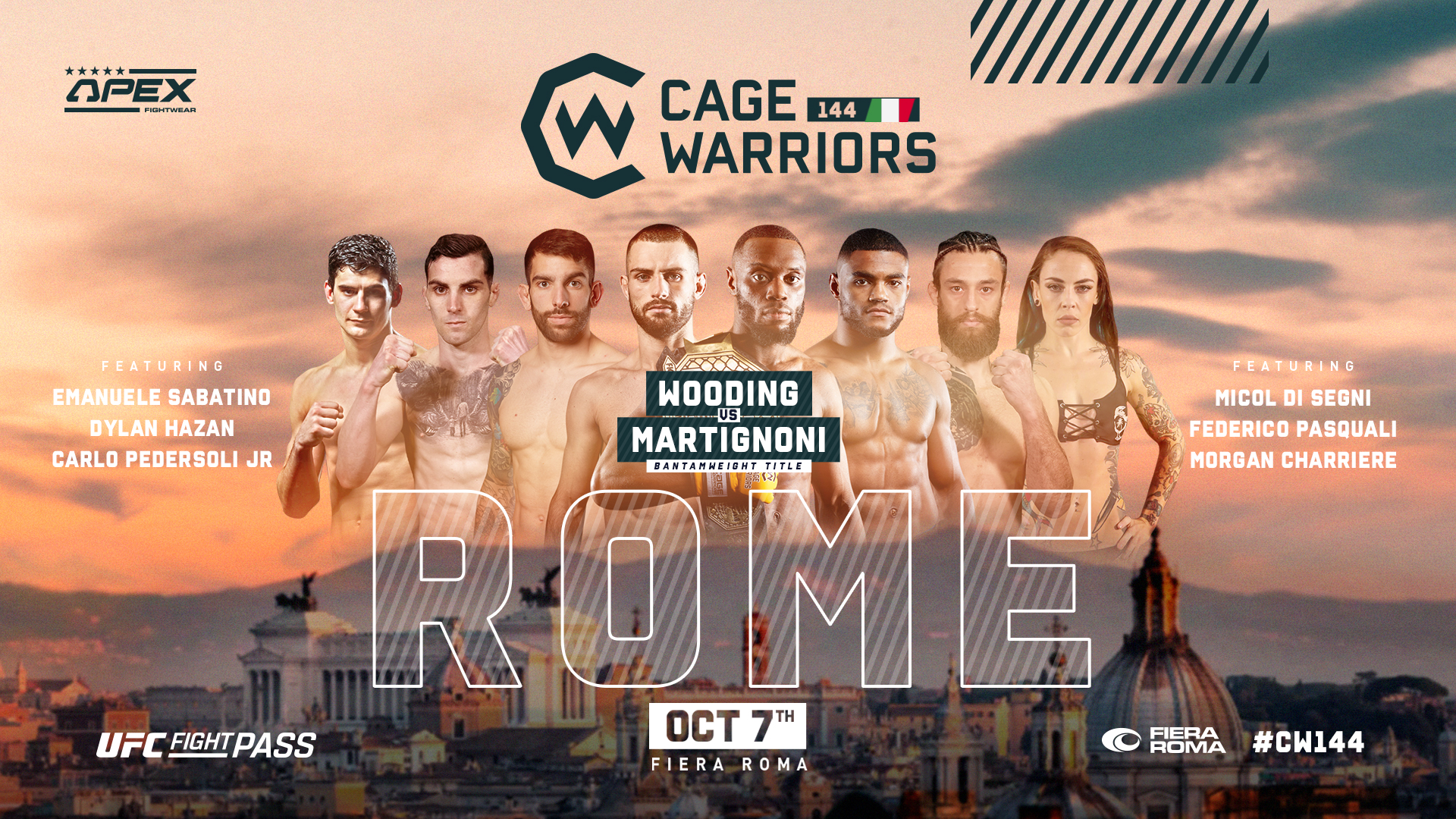 Cage Warriors 144 - Rom