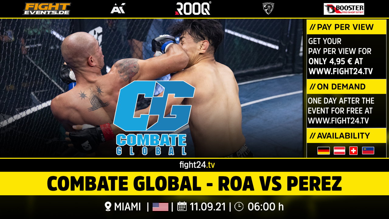 Combate Global - Roa vs Perez