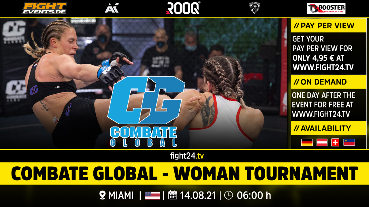 Combate Global - Woman Tournament