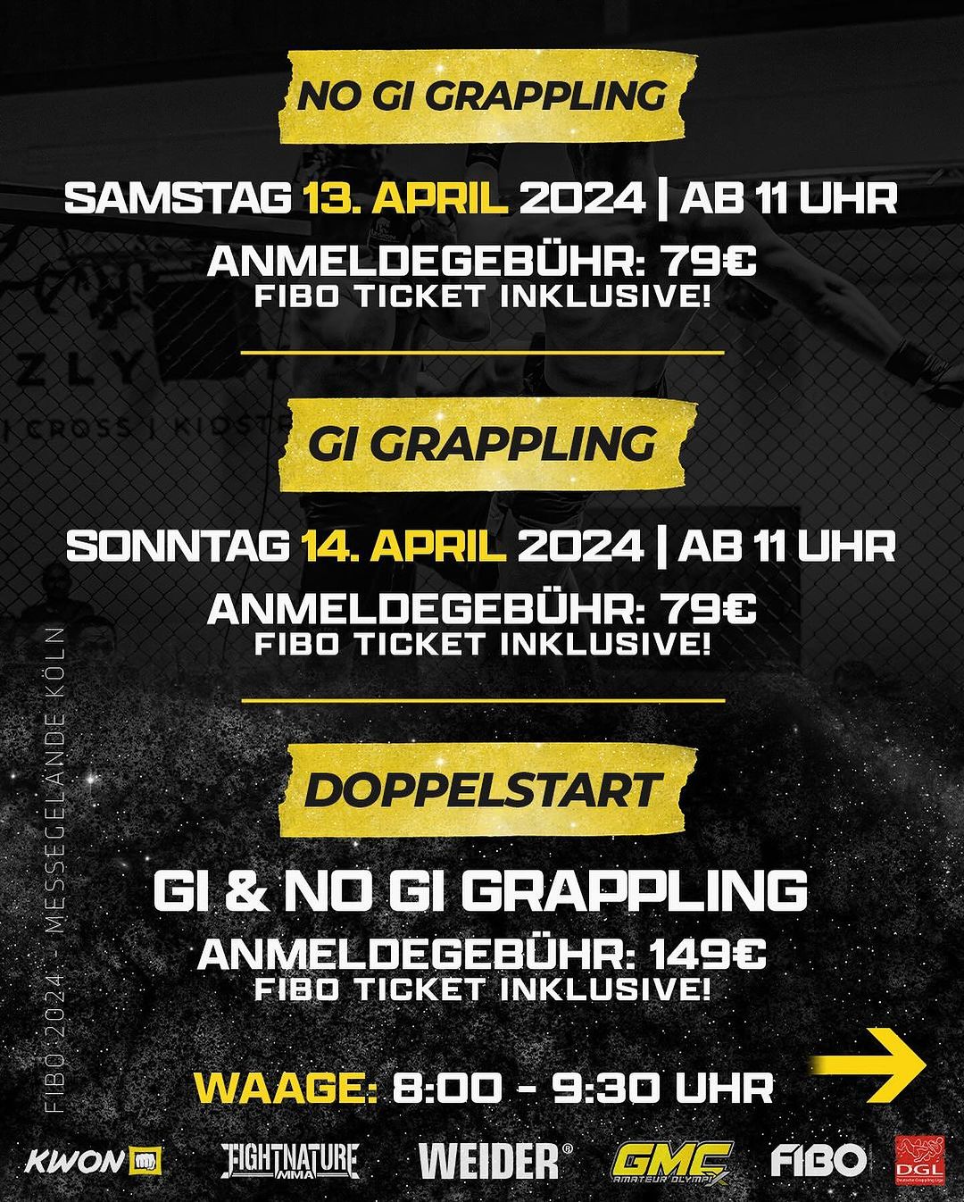 European Championship im Gi und NoGi FIGHTEVENTS.DE