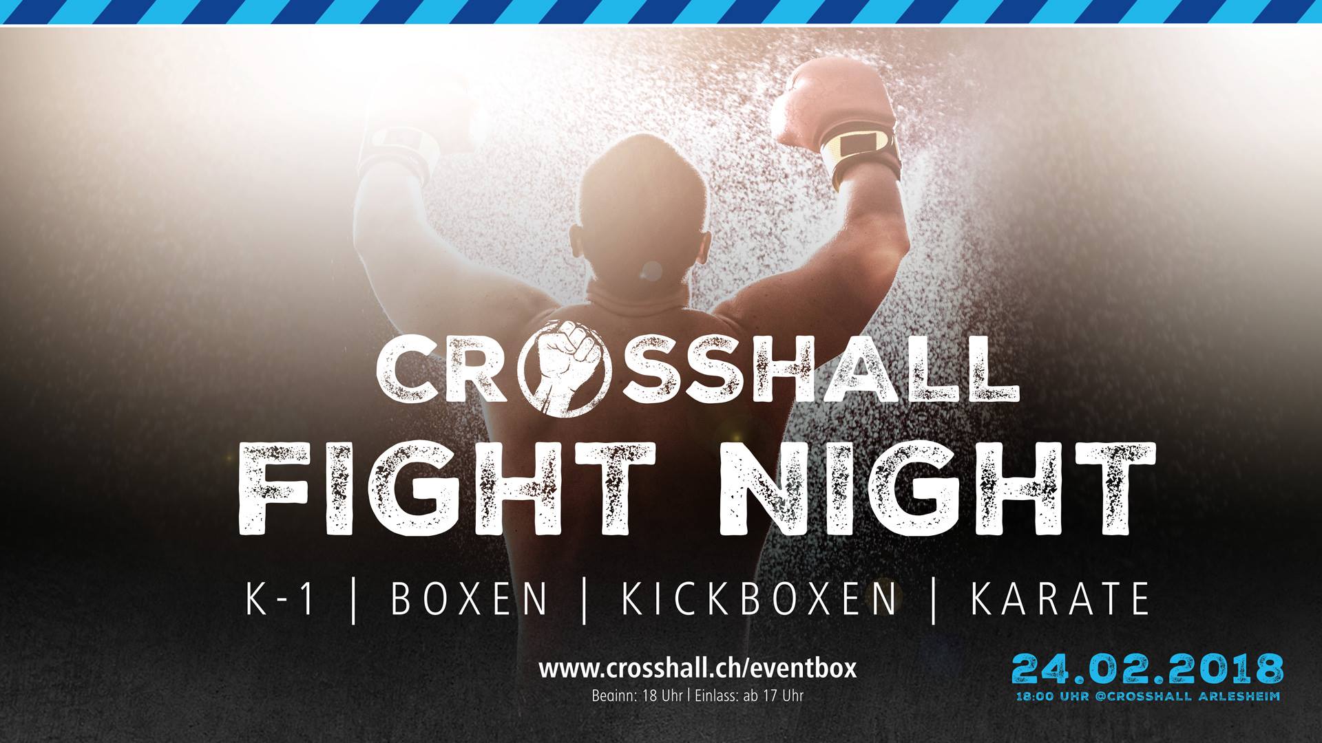 Fight Night Crosshall 24.02.2018 www.fightevents.de