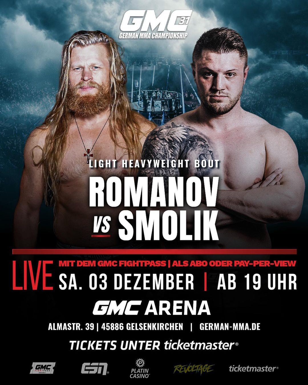 GMC 31 - Romanov vs Smolik