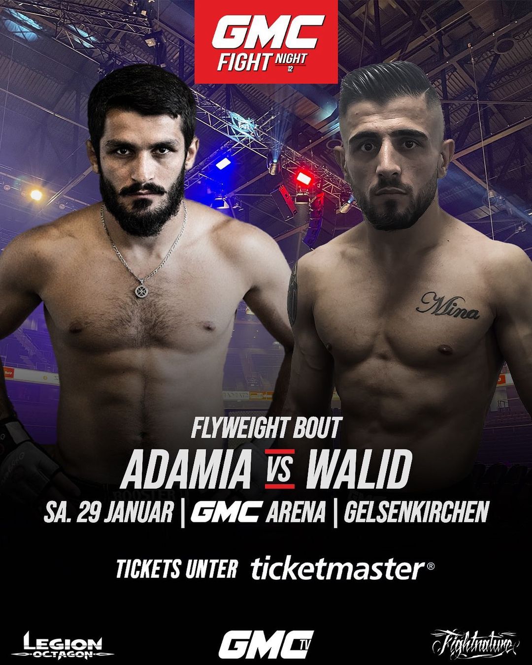 GMC Fight Night 12 - Adamia vs Walid 