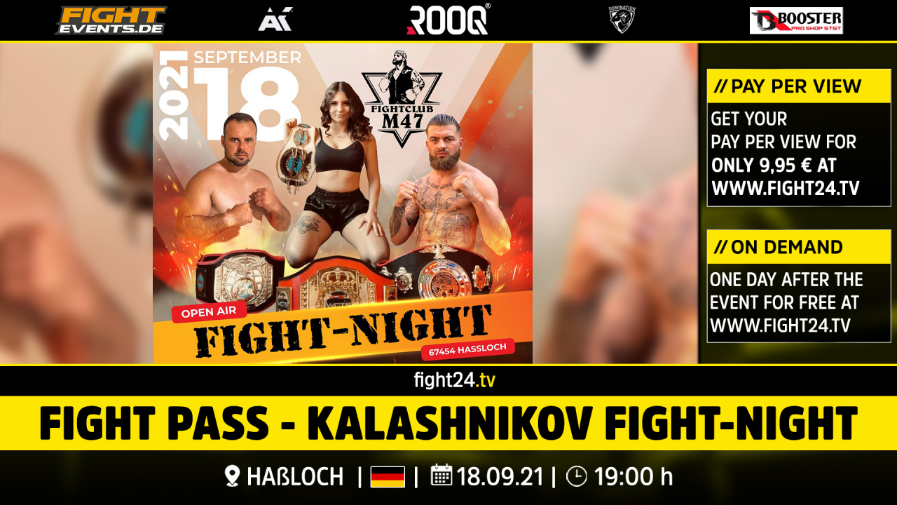 Kalashnikov Fight-Night Livestream