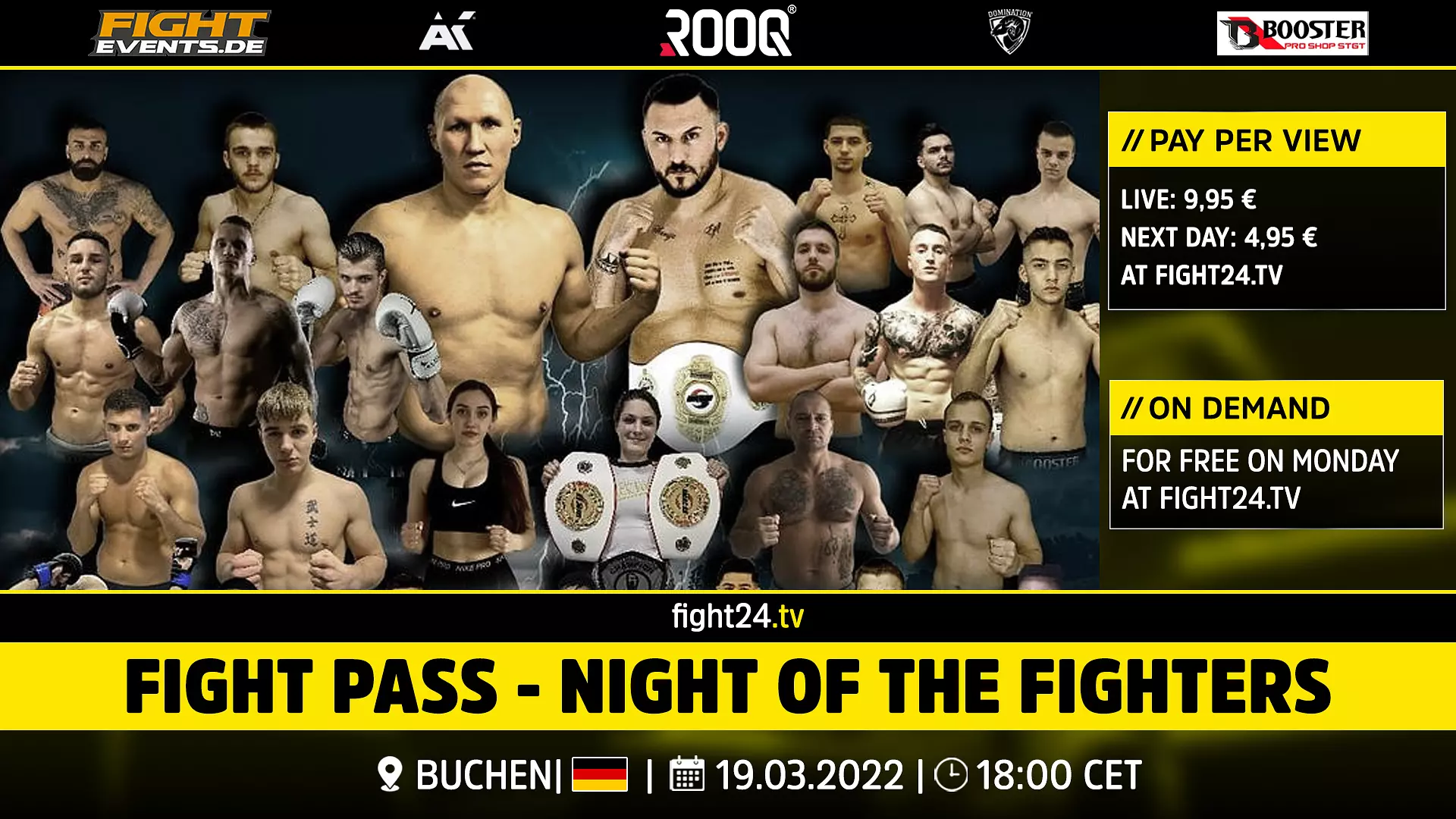 Night of the Fighters Livestream