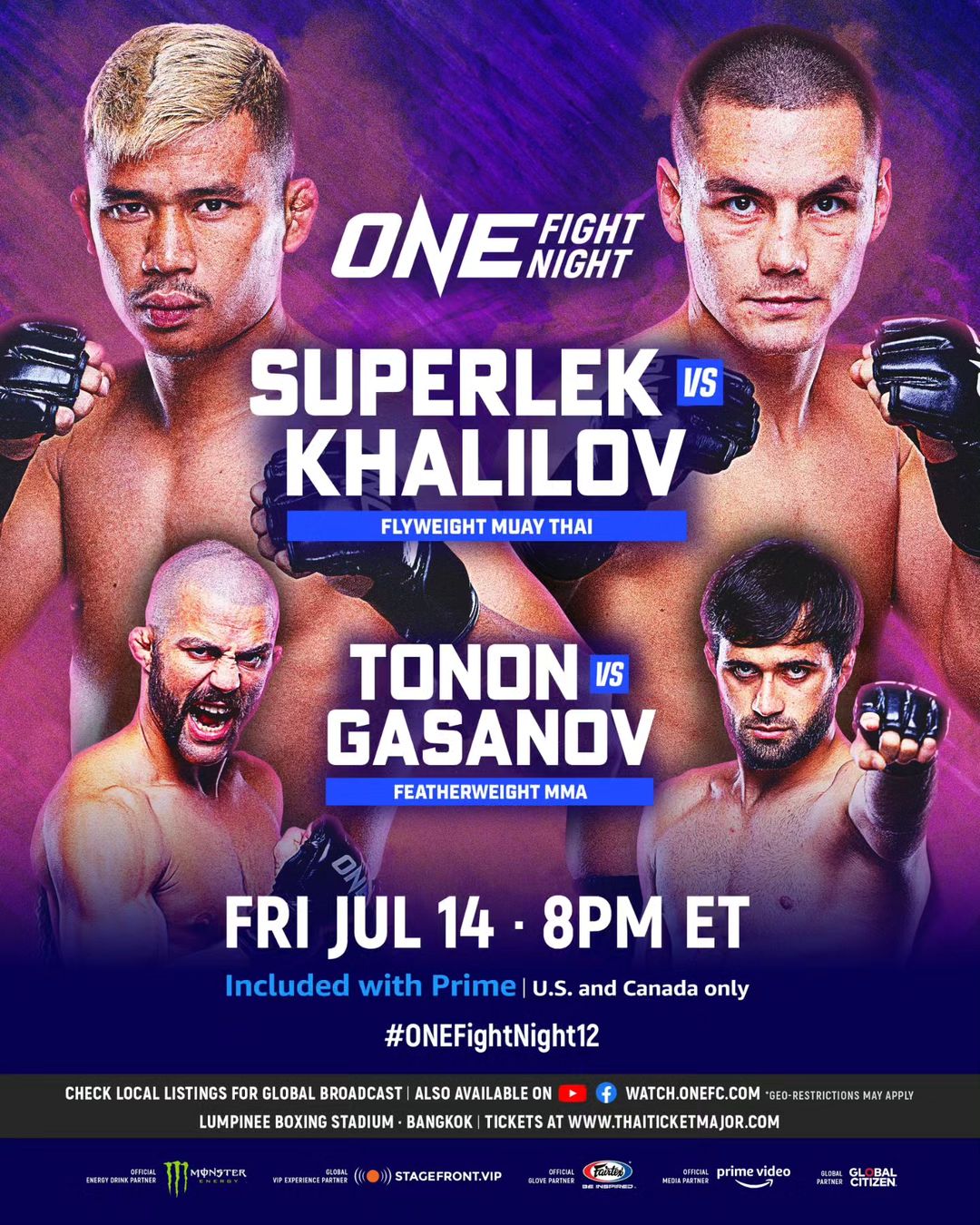 ONE Fight Night 12 - Superlek vs Khalilov
