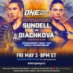 ONE Fight Night 22 - Sundell vs Diachkova