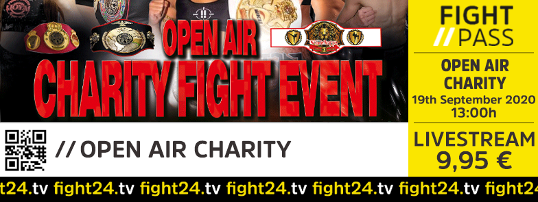 Livestream Open Air Charity Fight Event