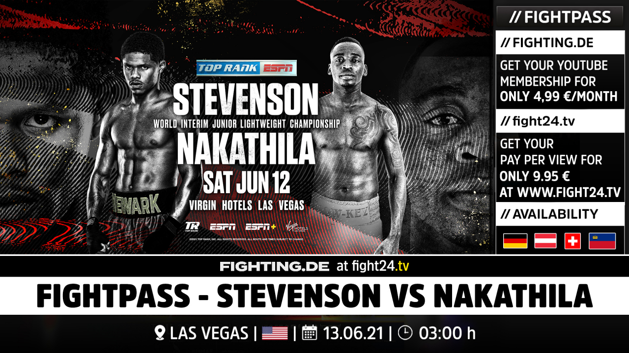 Stevenson vs Nakathila Livestream