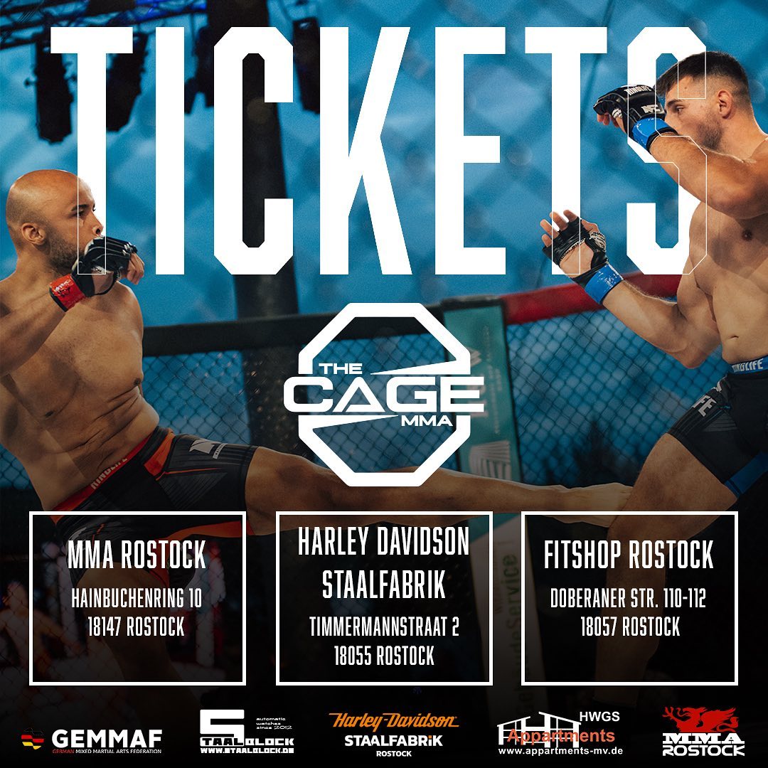The Cage MMA - Rostock Tickets