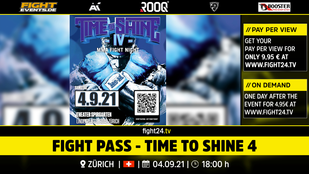 Time to Shine 4 Livestream