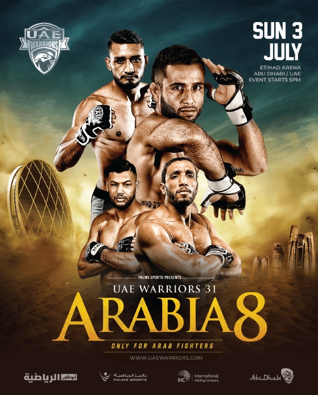 UAE Warriors 31 - Arabia 8