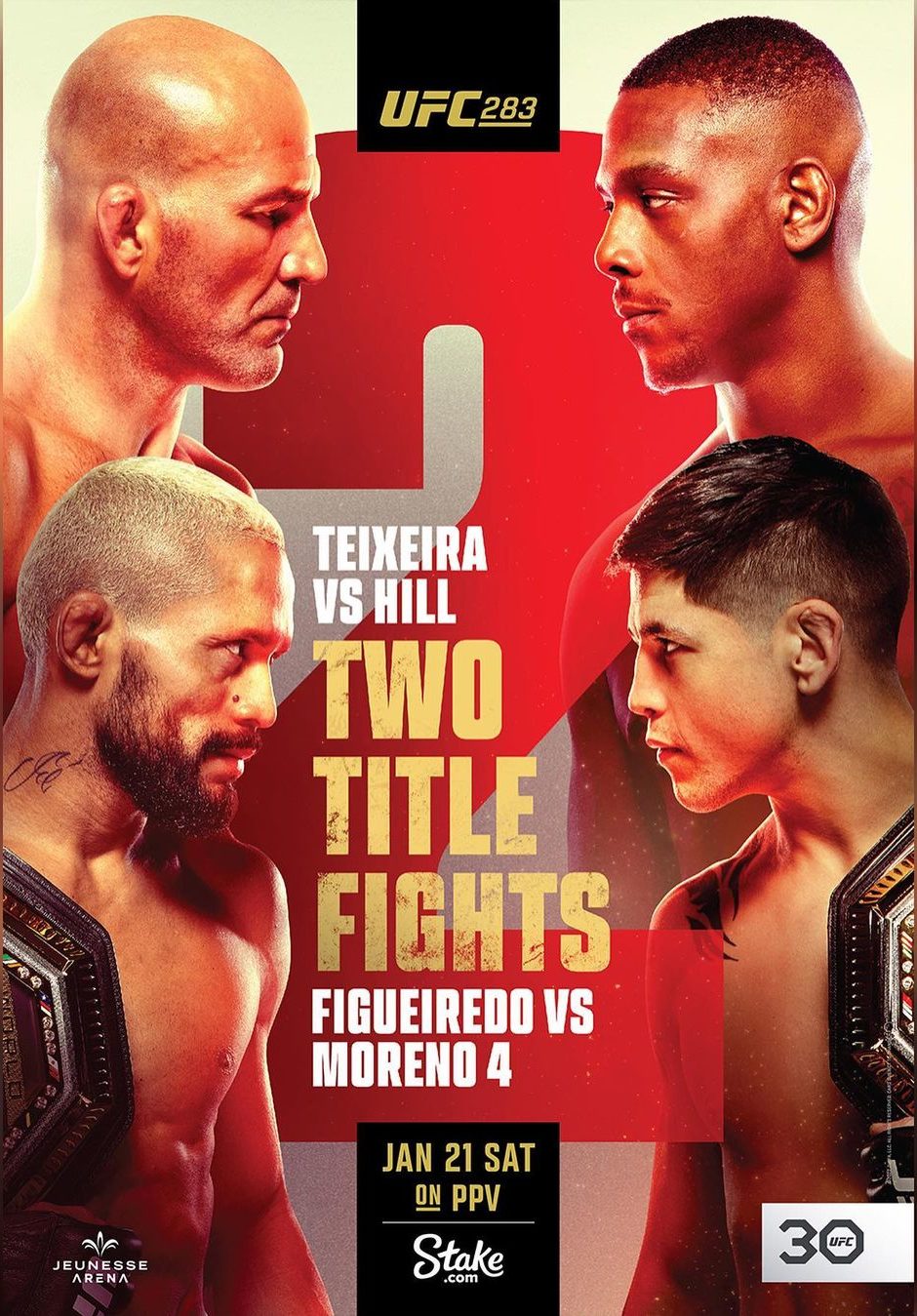 UFC 283 - Teixeira vs Hill
