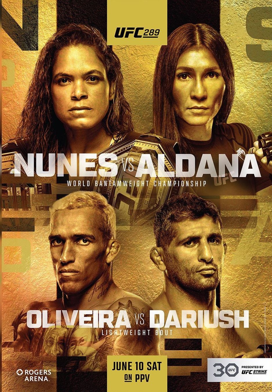 UFC 289 - Nunes vs Aldana