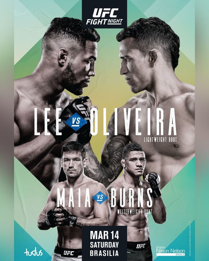 Lee vs Oliveira Poster