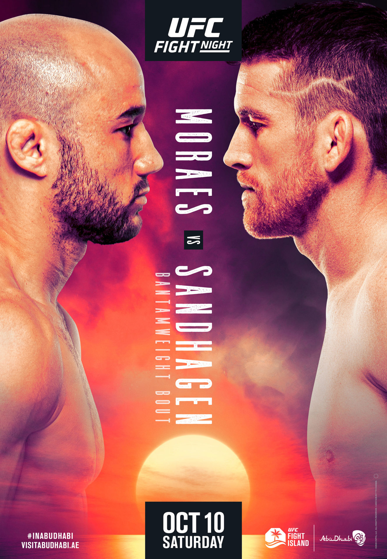 UFC Fight Night – Moraes vs Sandhagen – FIGHTEVENTS.DE
