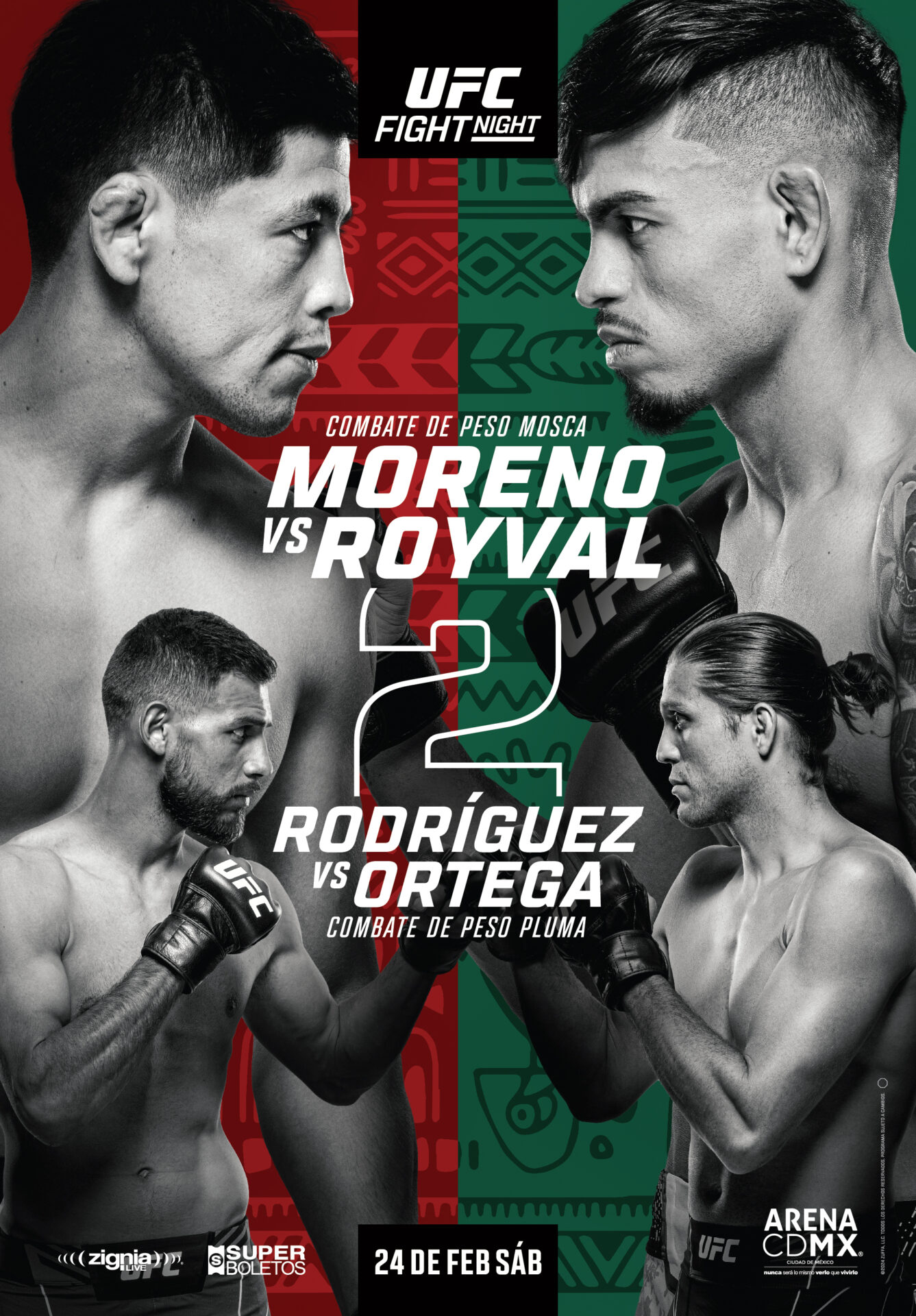 UFC Fight Night - Moreno vs Royval 2