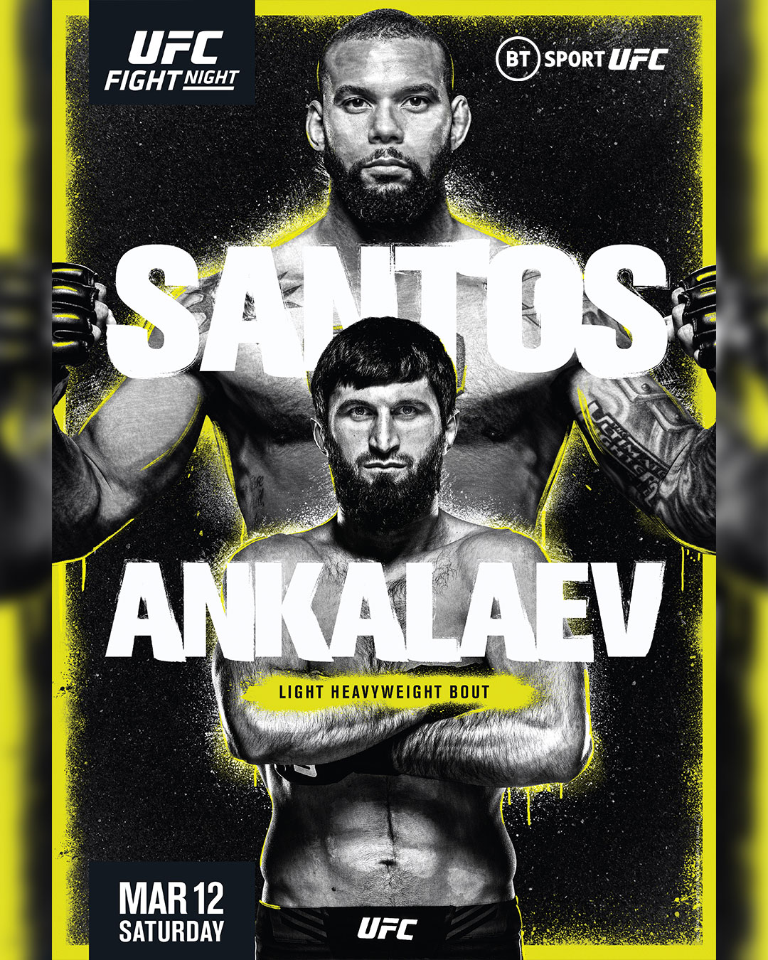 Santos vs Ankalaev