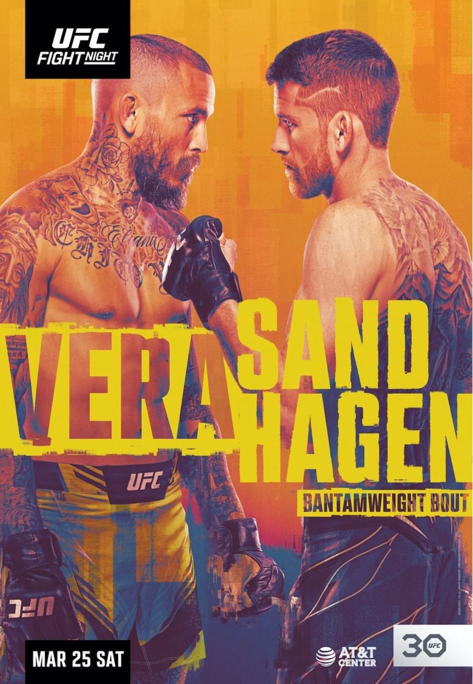 UFC Fight Night - Vera vs Sandhagen