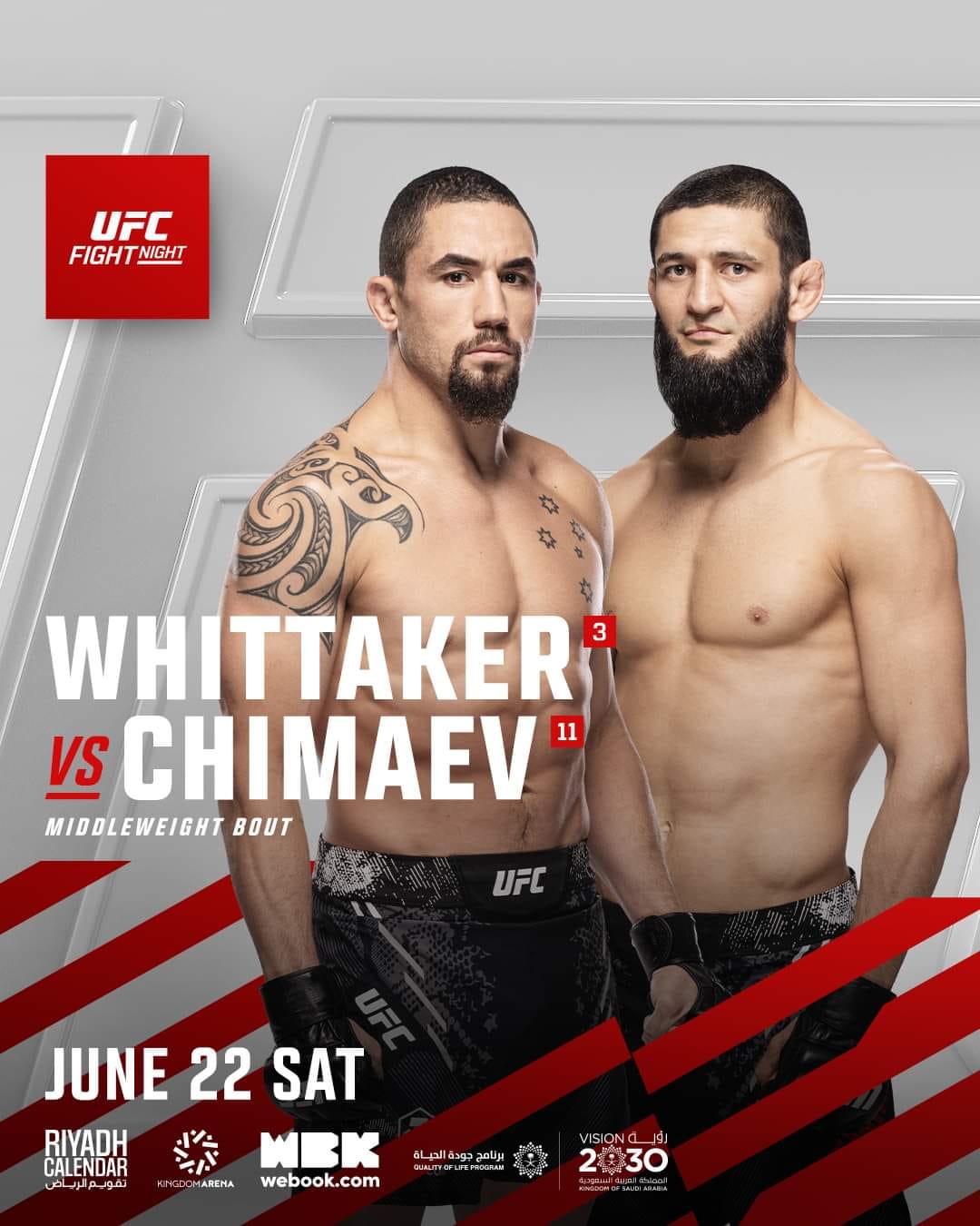 Whittaker vs Chimaev
